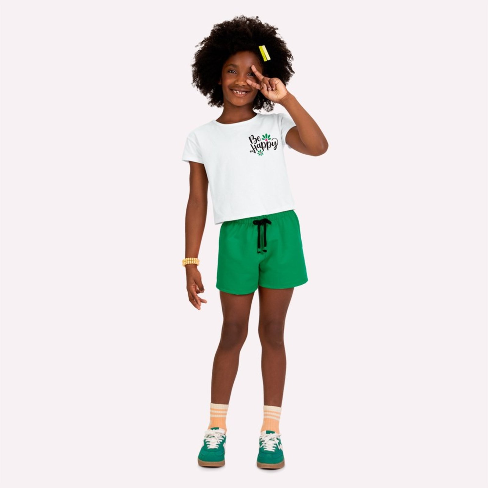Infantil - Conjunto Menina Lettering Kyly