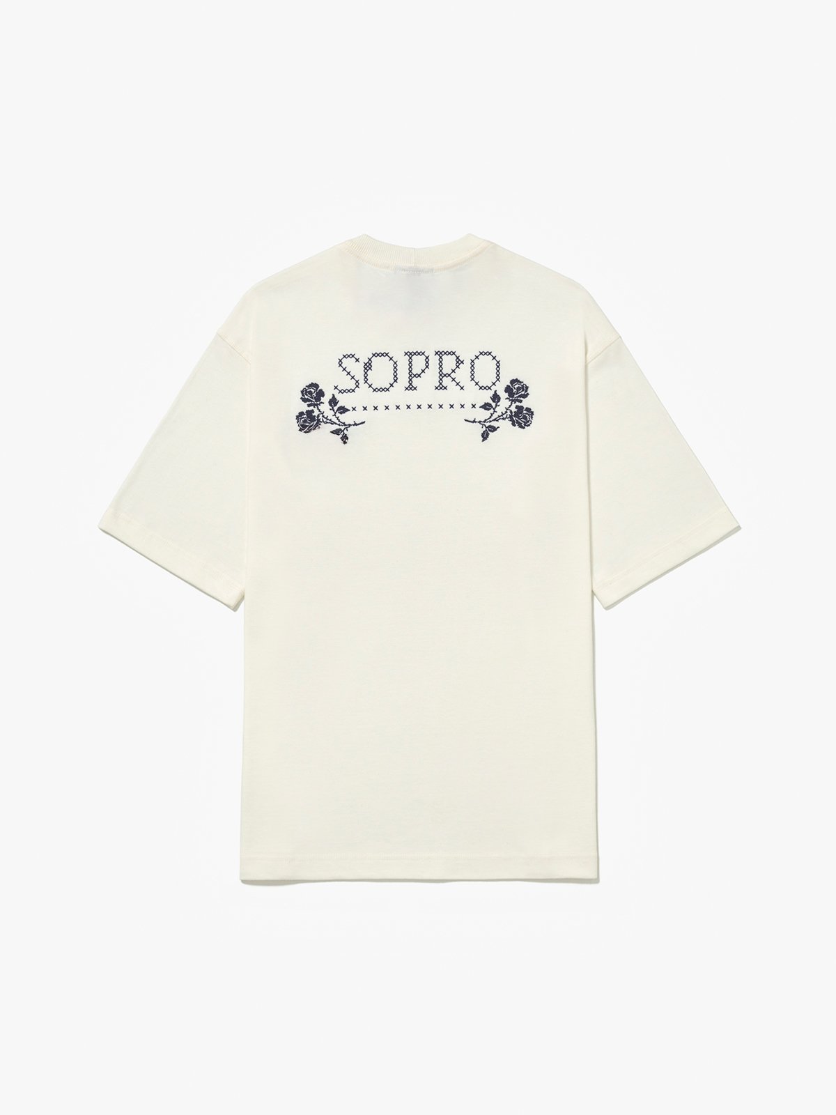 Camiseta Oversized Sopro Flores de Casa