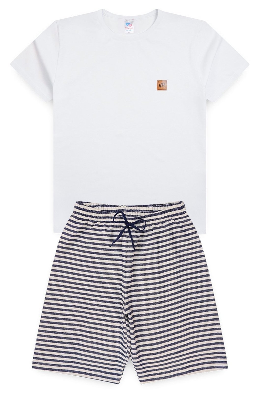 Infantil - Conjunto Verão Masculino Básico Vitrine Madri