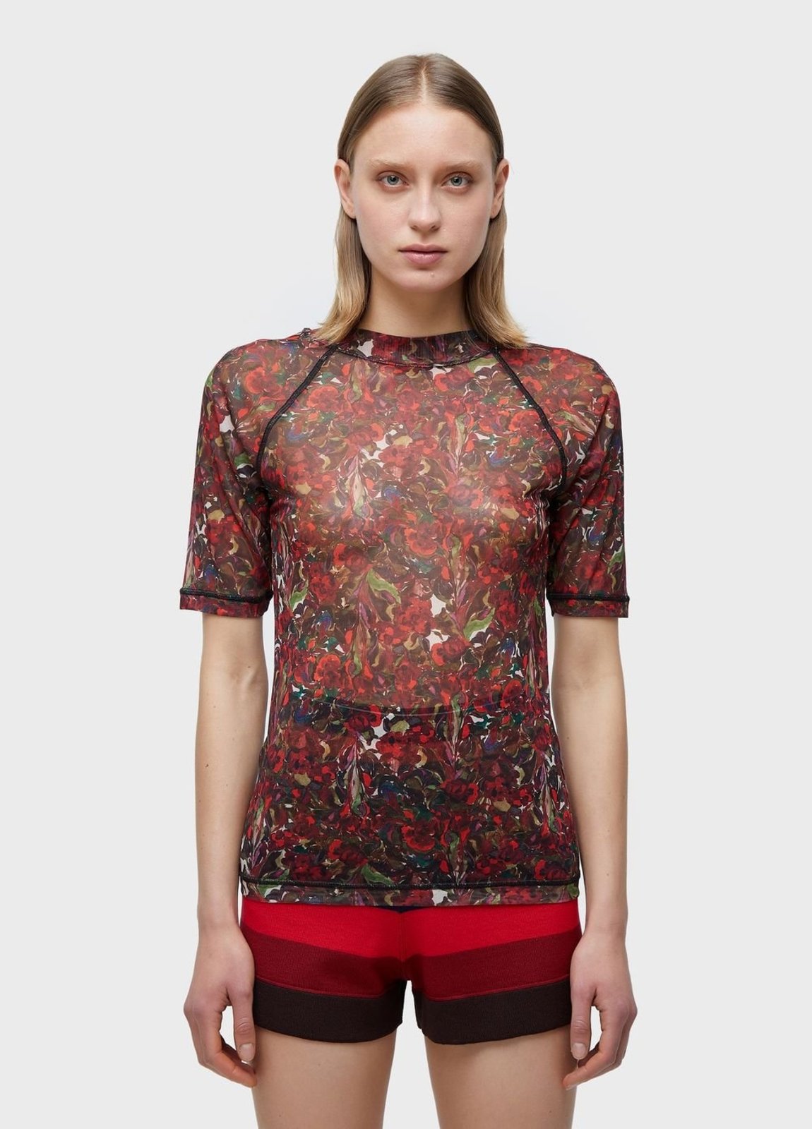 Blusa tule rose tex OSKLEN