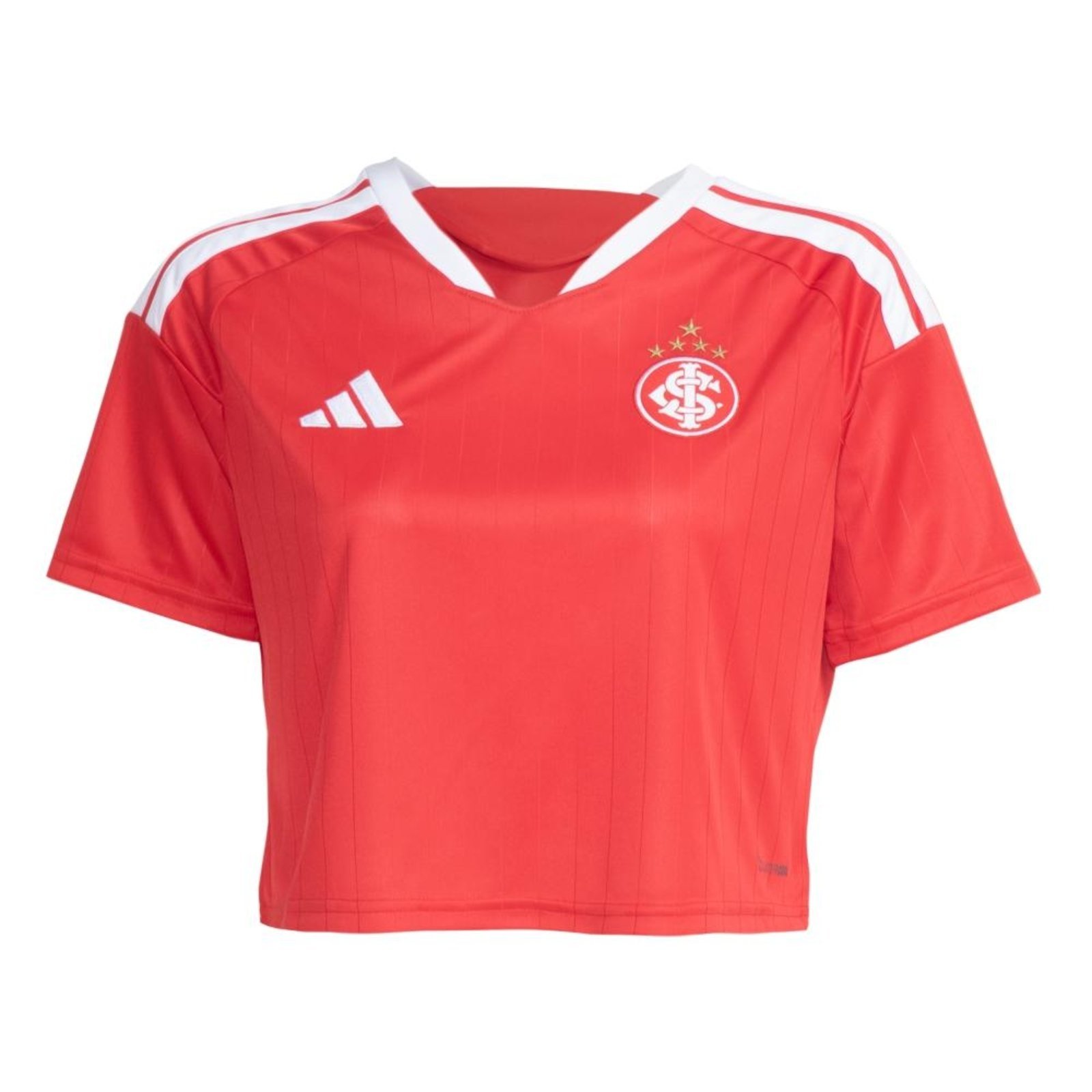 Vista 2 Camisa cropped I SC Internacional 26 adidas Performance vermelho adidas performance vermelho