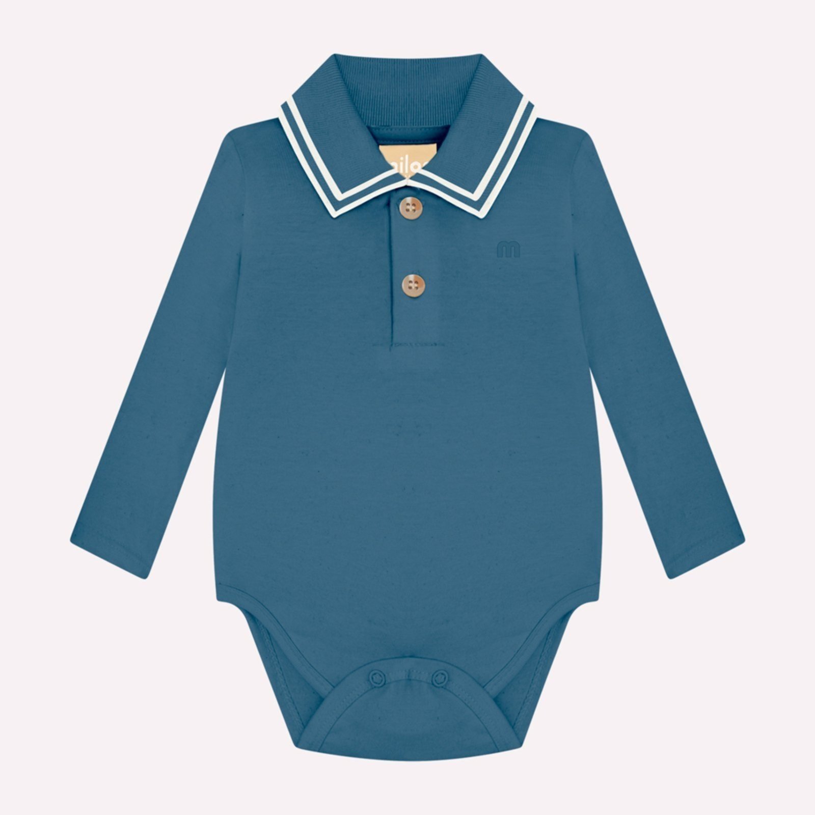 Infantil - Body Menino Liso Milon