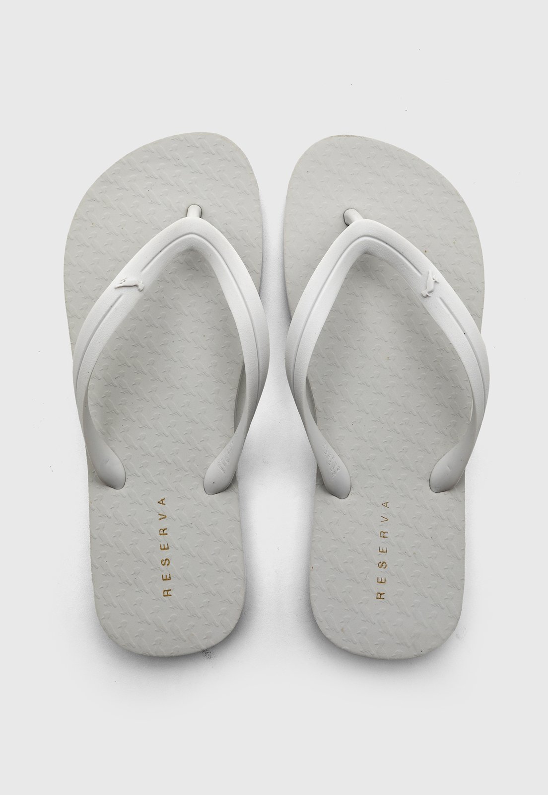 Chinelo Masculino Reserva Minimalista Branco