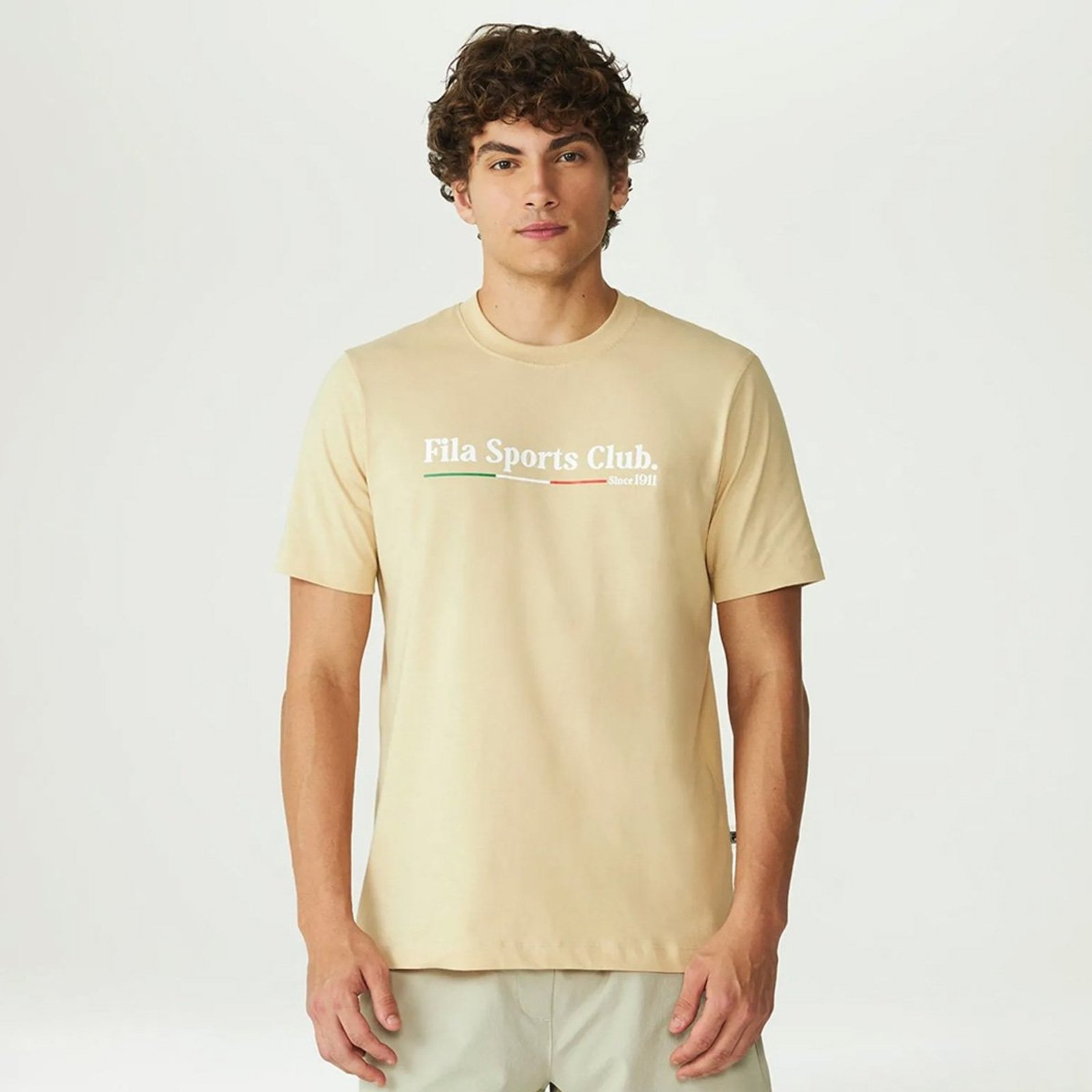 Camiseta Fila Regular Classic Bege