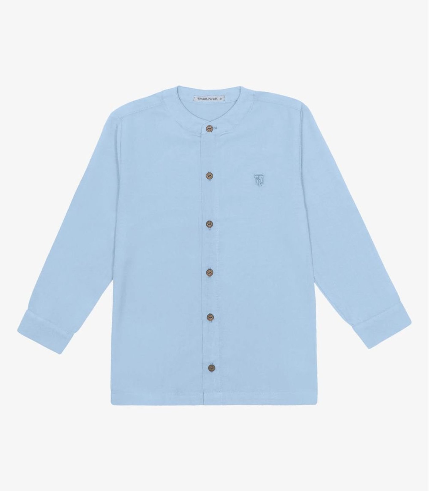 Infantil – Camisa Menino Manga Longa Trick Nick Azul