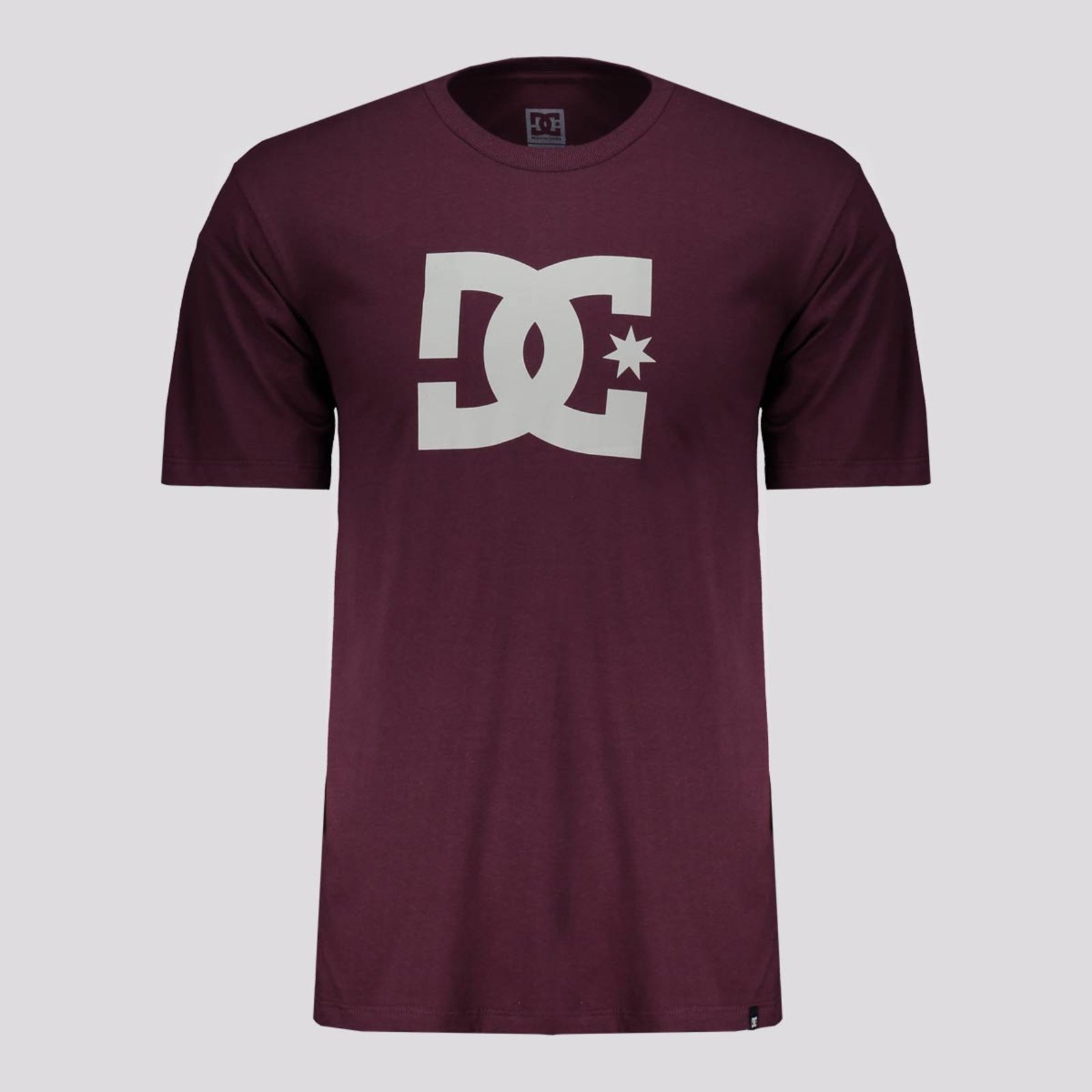 Camiseta DC Star Basic Bordô