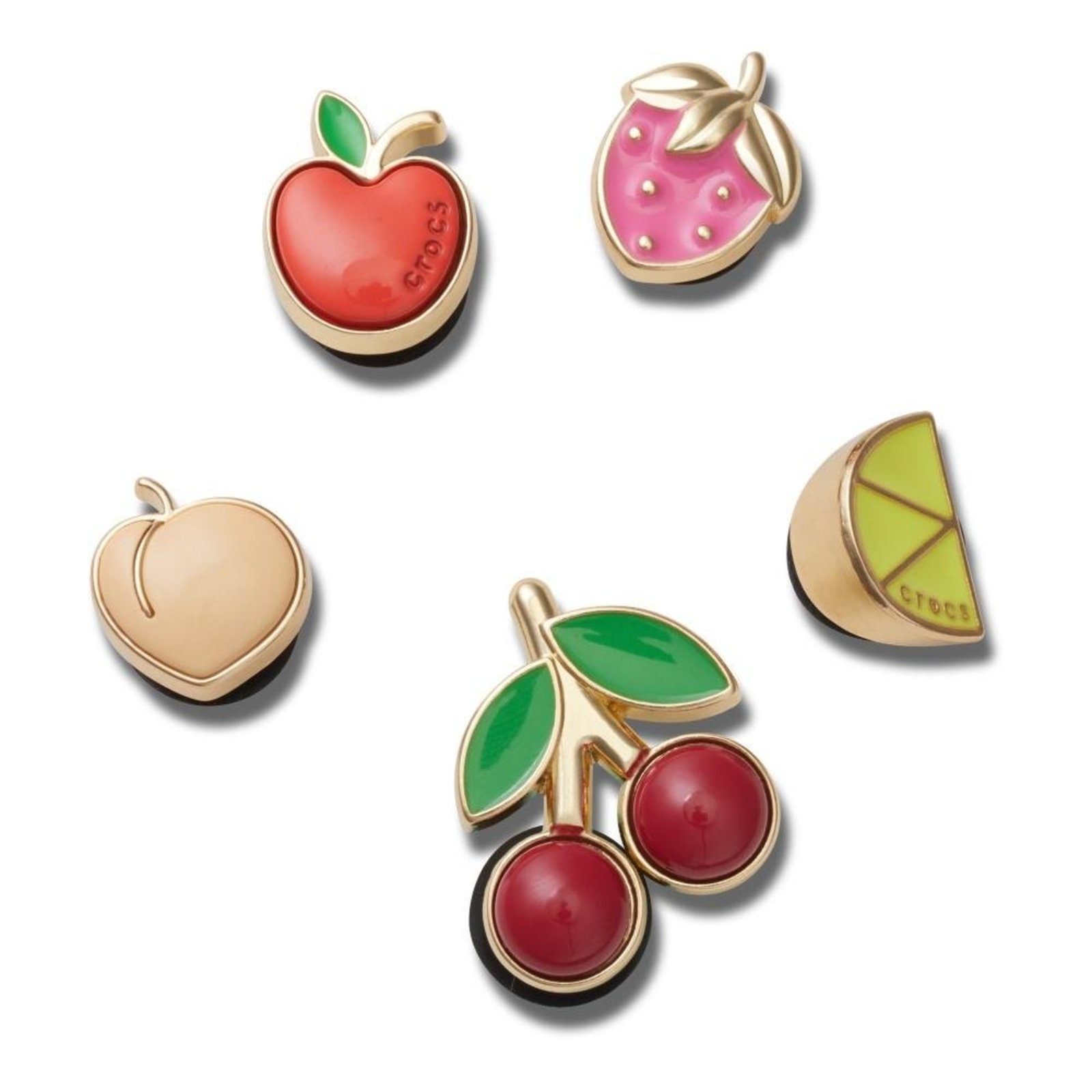 Infantil - Jibbitz™ Frutas Elevadas Pack Com 5 Peças Único Branco