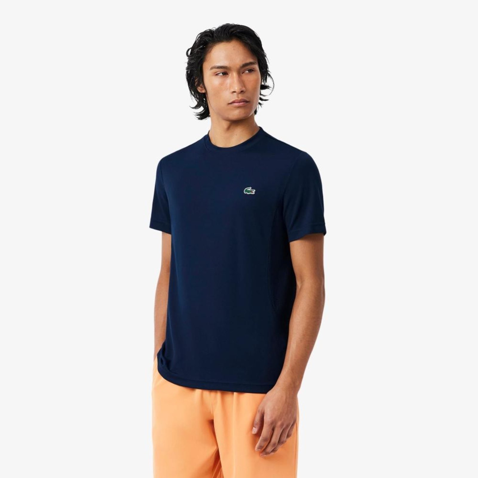 Camiseta de tênis Novak Djokovic x Lacoste Azul