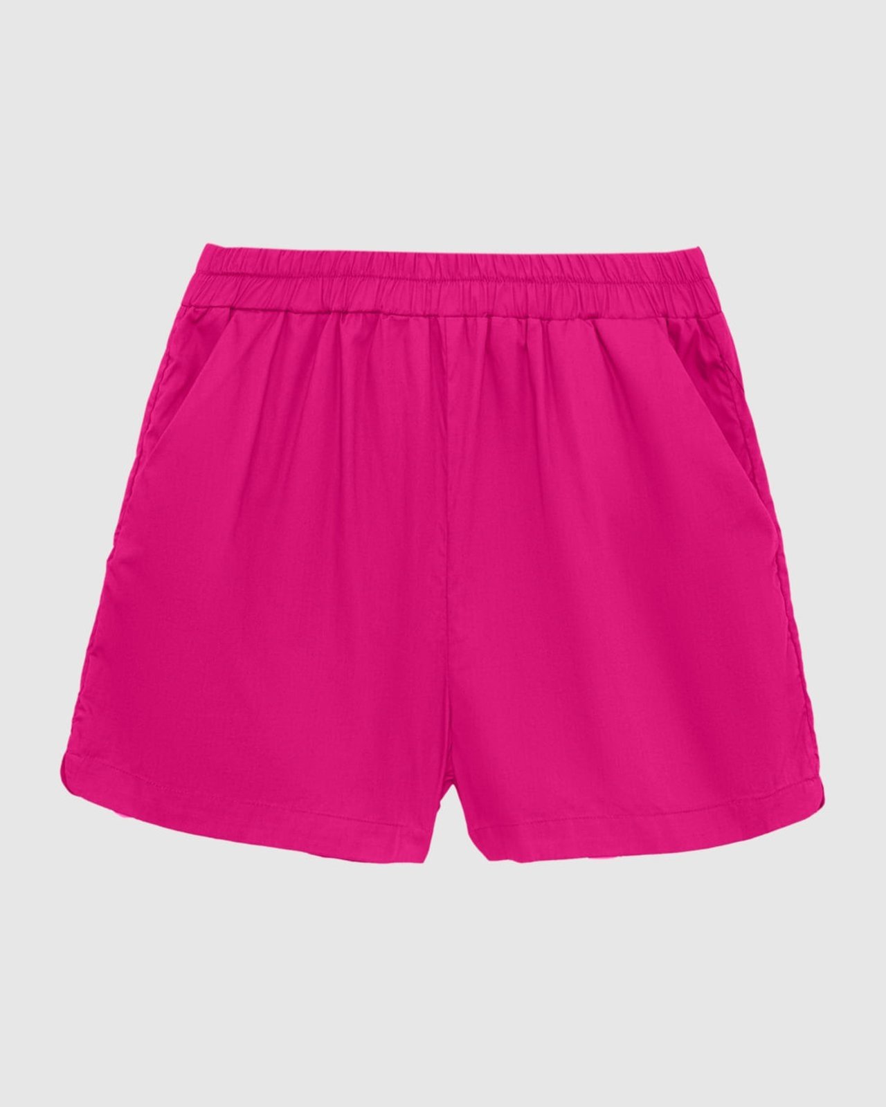 Shorts Feminino Bolso-Faca Em Tricoline