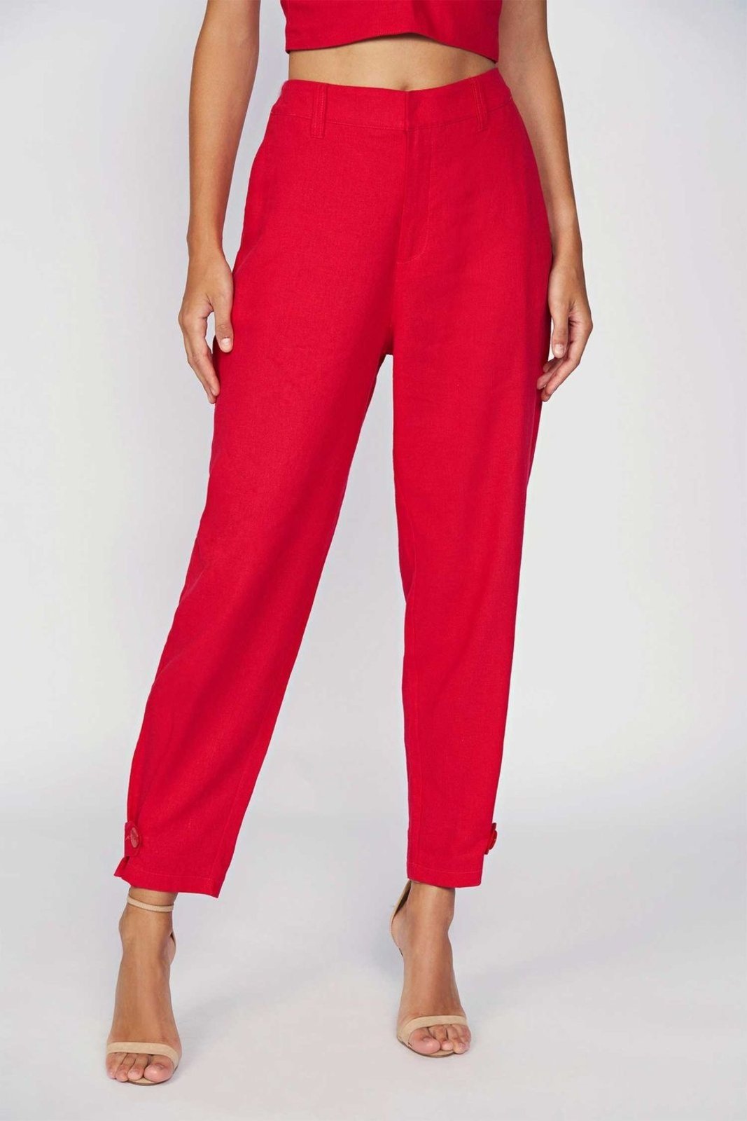 Calça Linho Jogger Feminina Acostamento