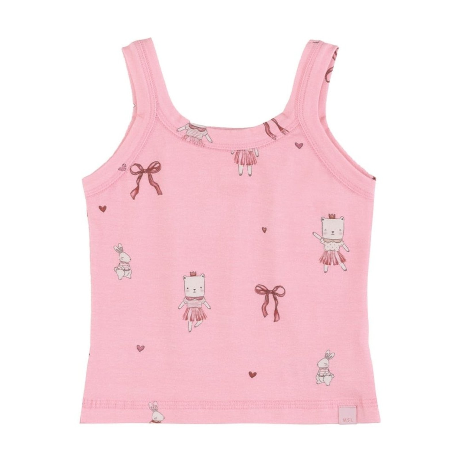 Infantil - Blusa Regata Estampada Menina Marisol
