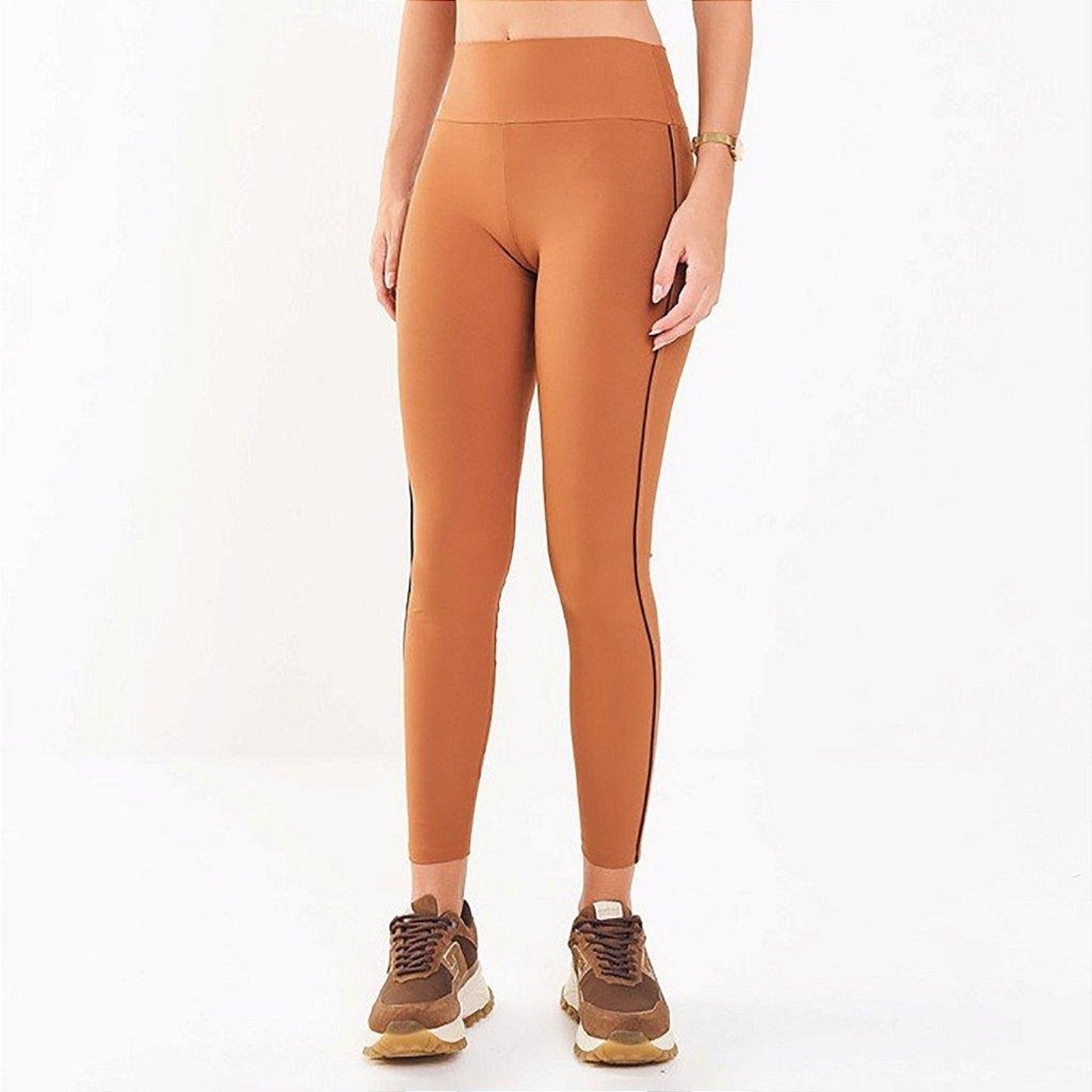 Calça Legging Colcci Maxxi Perfect Fit Marrom Carmella Marrom