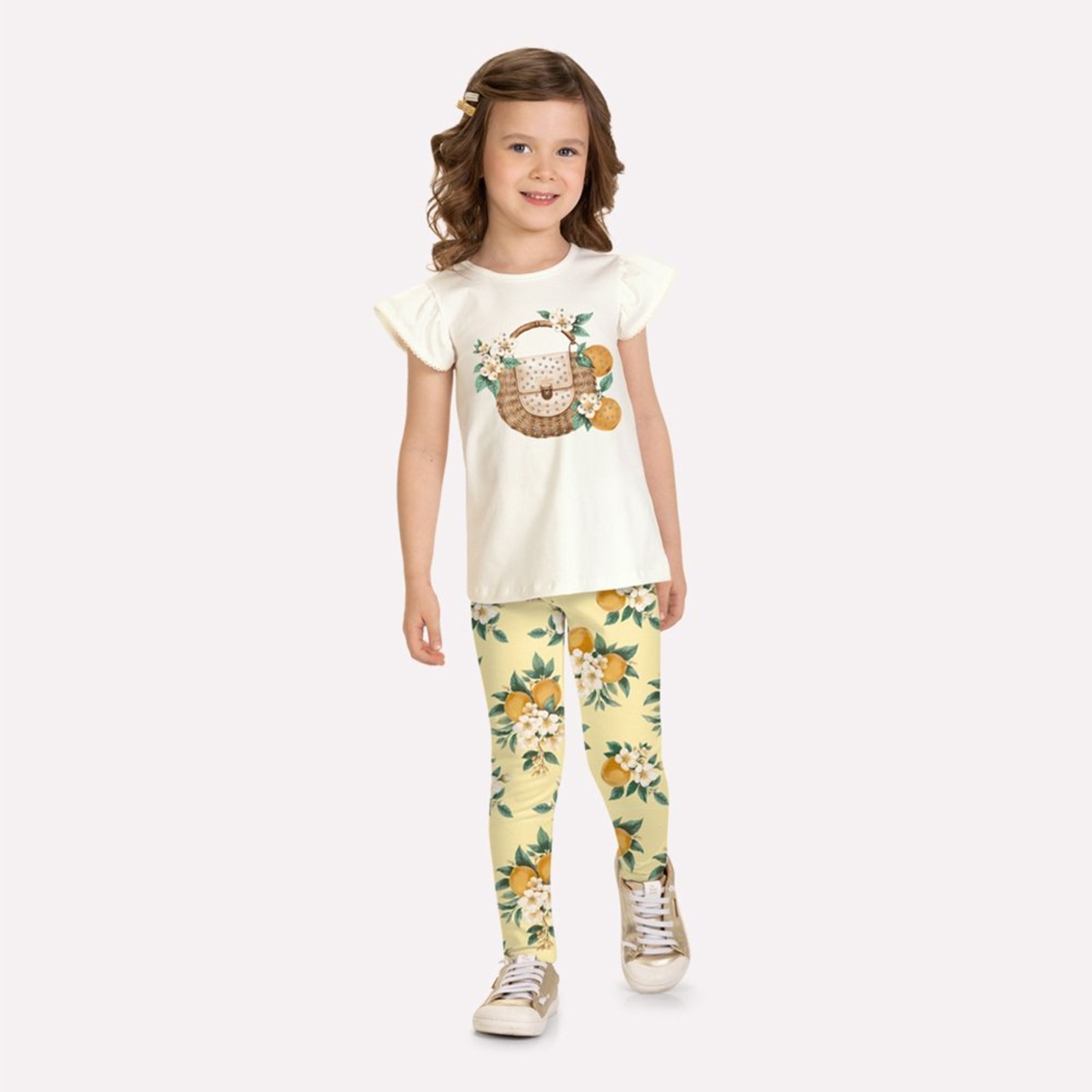 Infantil - Conjunto Menina com Strass Milon