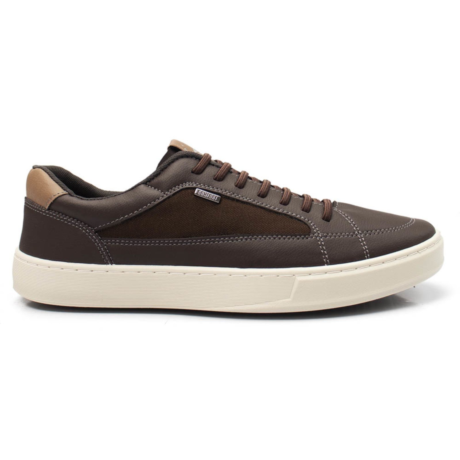 Sapatênis Masculino Casual Tenis Confortavel Café