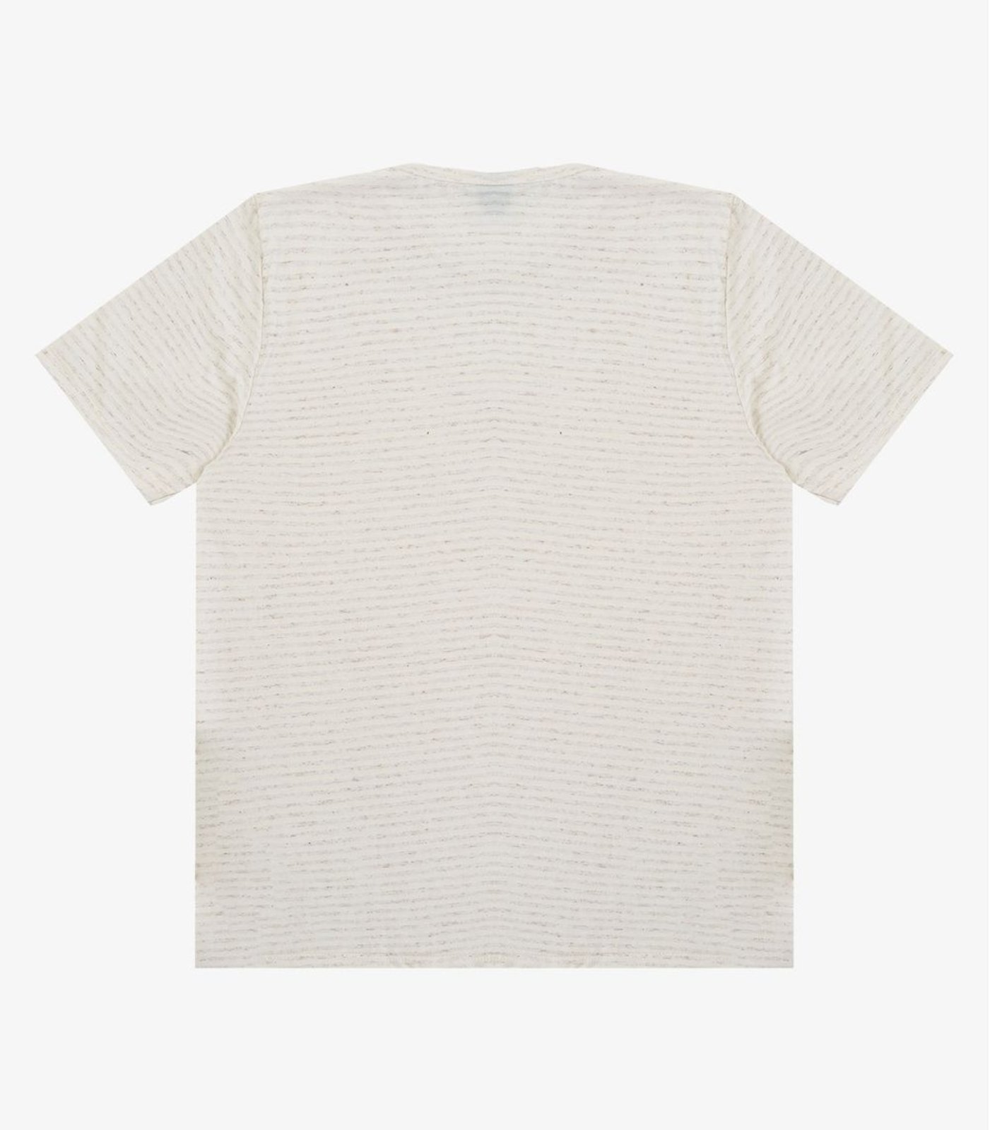 Vista 3 Camiseta Masculina Texturizada Select bege Select bege