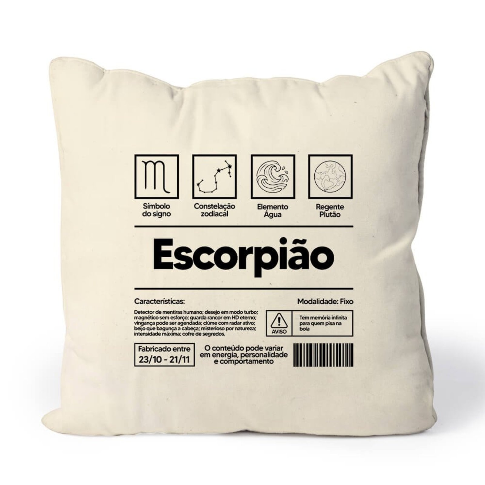 Almofada Escorpião
