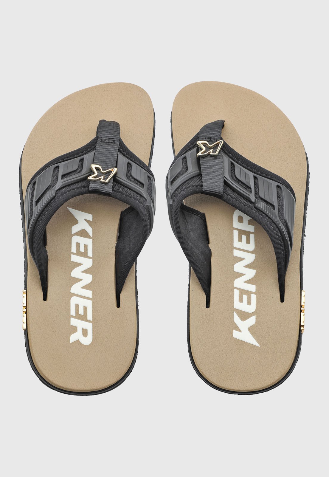 Chinelo Masculino Kenner Kivah Full Force Preto