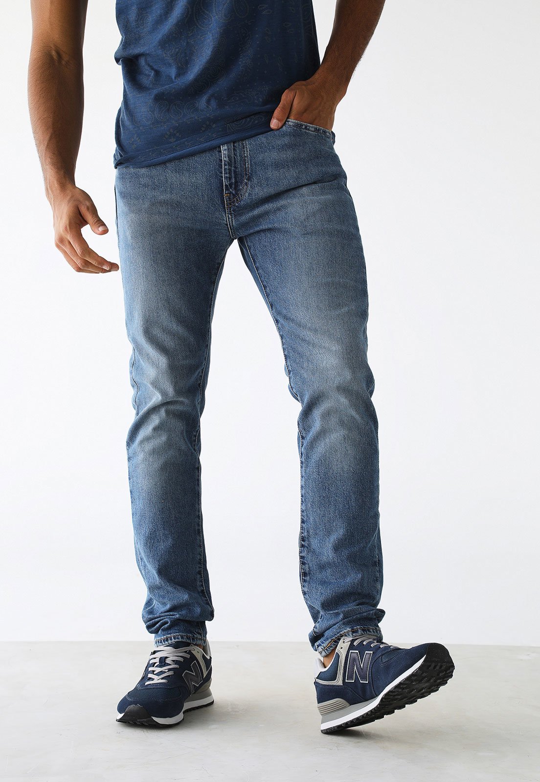 Calça Jeans Levis Skinny 510 Azul