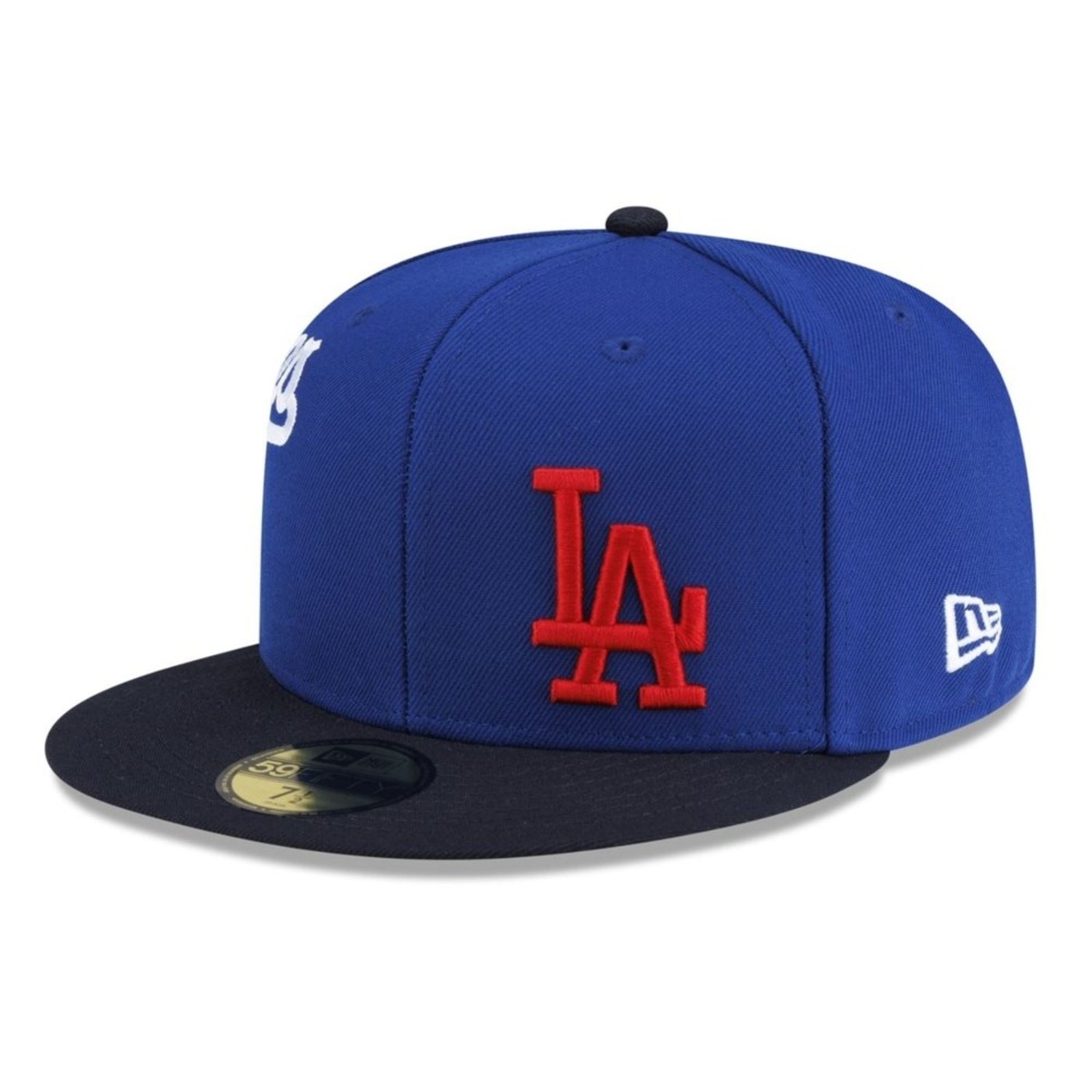Bone New Era 59FIFTY Los Angeles Dodgers Premium Baseball