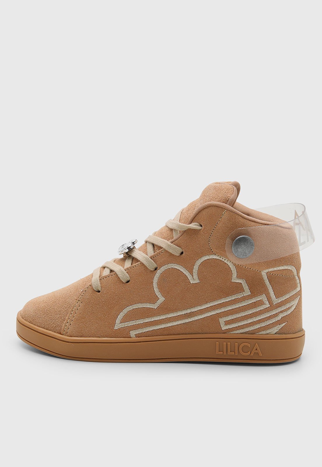 Vista 3 Infantil - Tênis Lilica Ripilica LR 91 SNK MID caramelo Lilica Ripilica caramelo