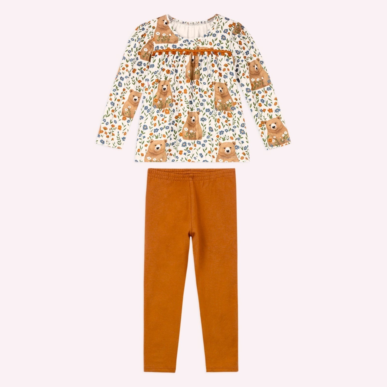 Infantil - Conjunto Menina Ursinhos Nanai