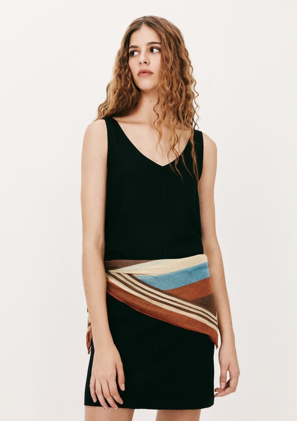 Vista 3 Vestido Curto Com Decote V Hering preto Hering preto