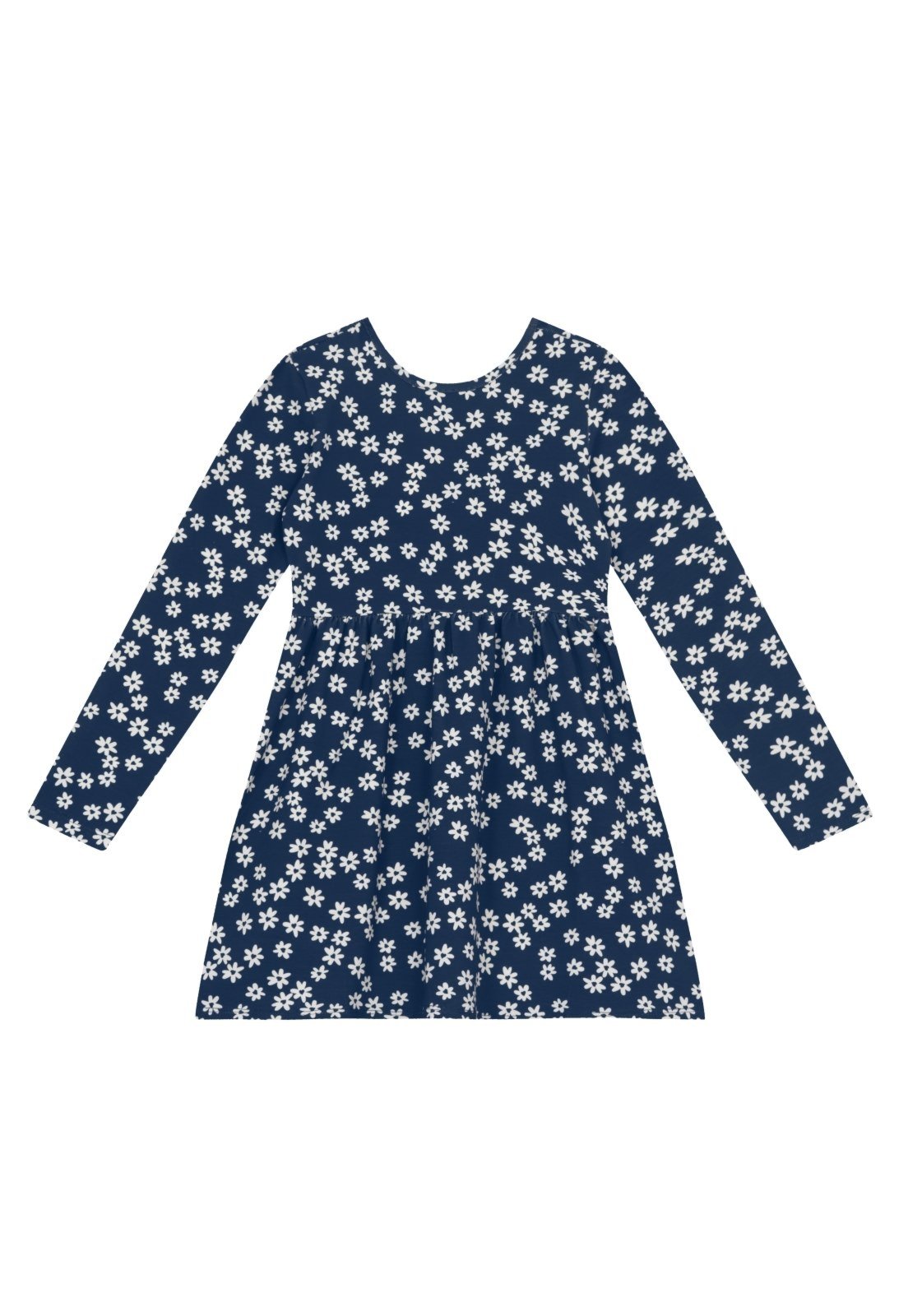 Infantil - Vestido menina em cotton Brandili
