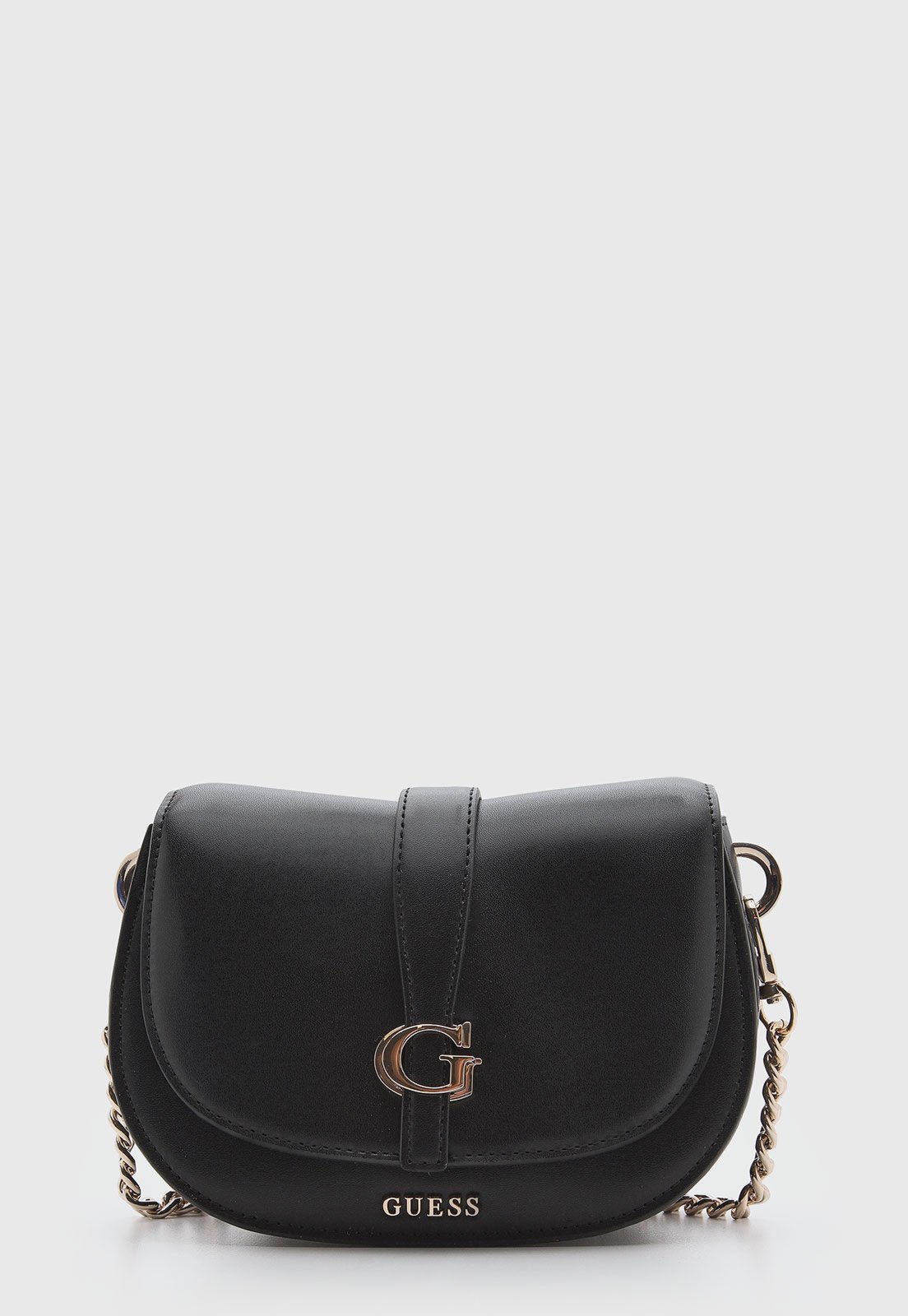 Bolsa Feminina Guess Alça Corrente Preta