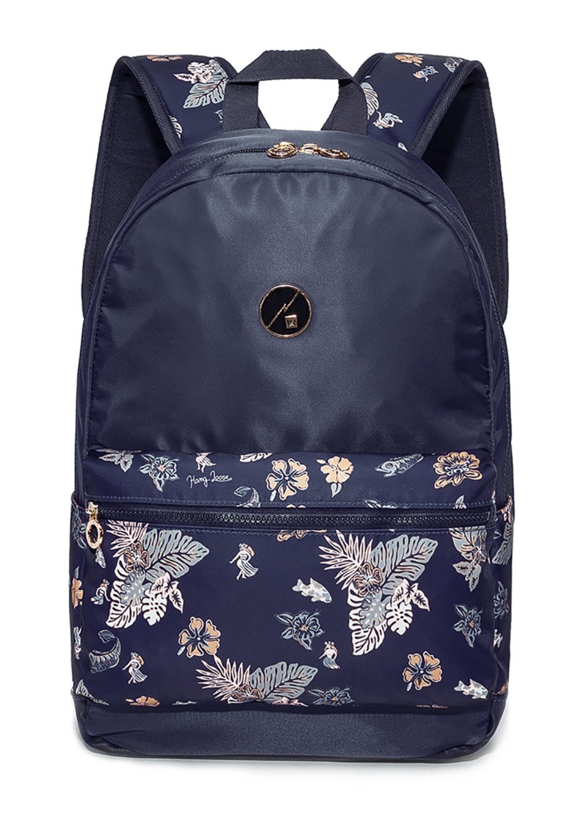 Mochila Hang Loose Moderna Original Reforçada Escolar Faculdade Trabalho