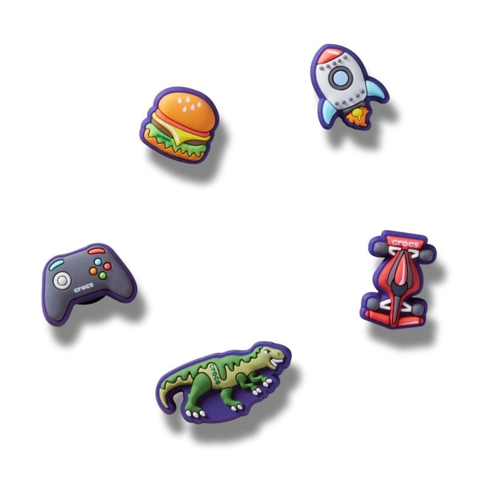 Infantil - Jibbitz™ Favoritos dos Meninos Pack Com 5 Peças Único Branco