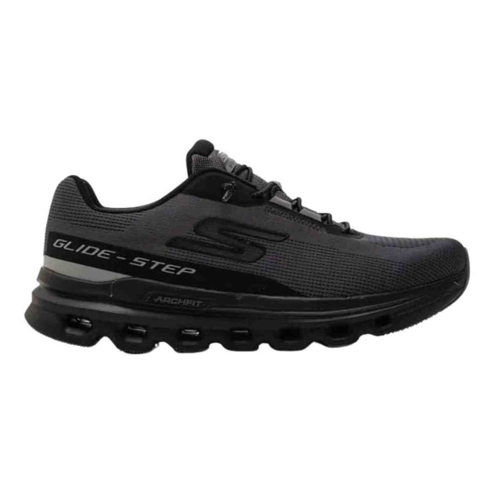 Tênis Corrida Masculino Skechers Go Run Glide-Step Arch Fit Ackler Preto