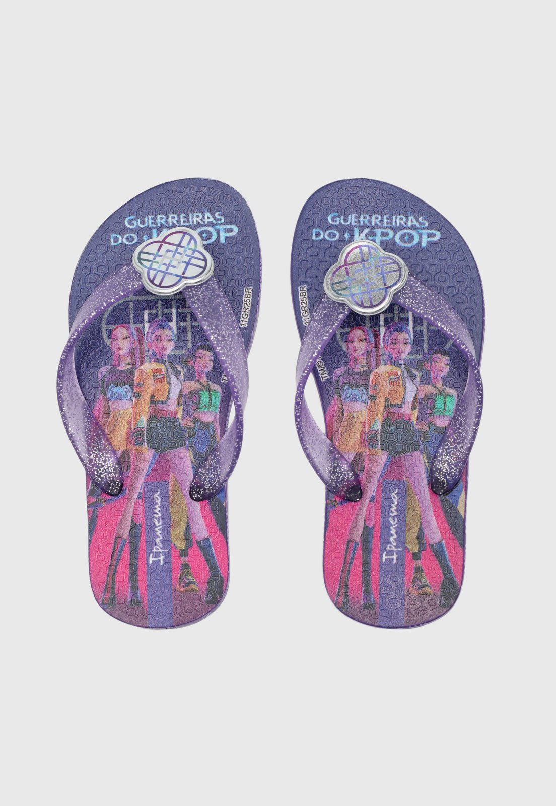 Infantil - Chinelo Ipanema Guerreiras do K-POP Roxo
