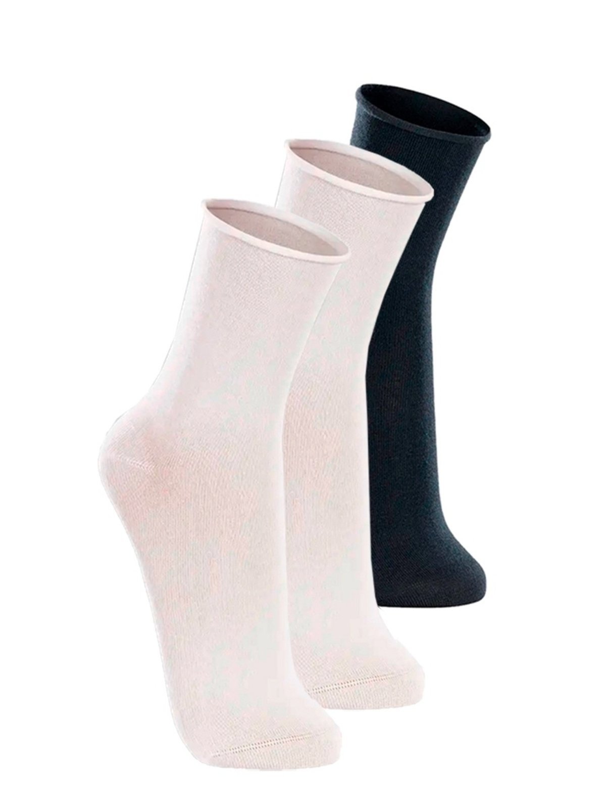 Kit com 3 Pares de Meias sem Punho Casual Lupo 1275-011