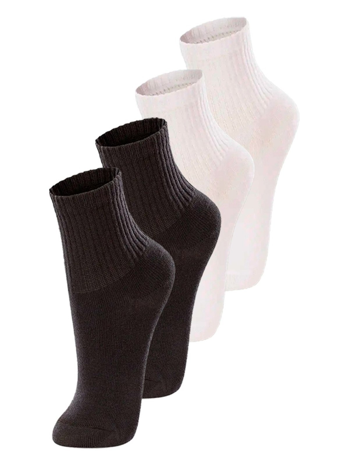 Kit com 4 Pares de Meias Infanti Cano Médio Lupo 2727-088