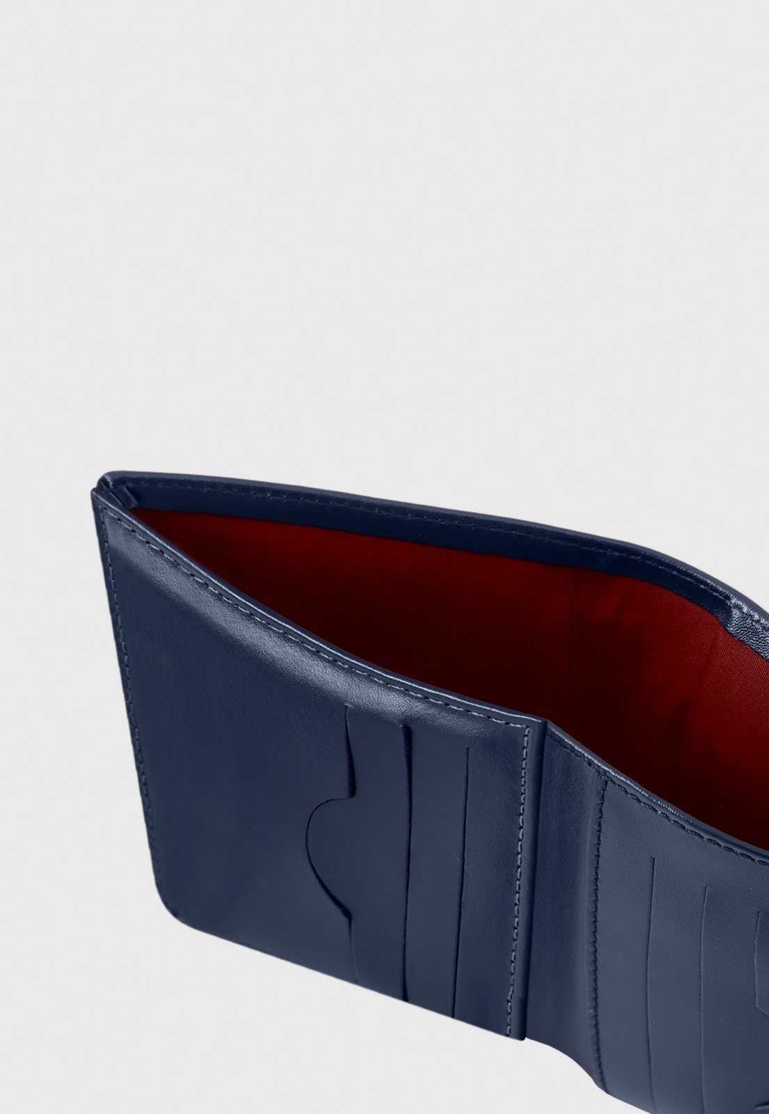Vista 3 Carteira Couro Mariart 551MRT Navy azul marinho/off-white/vermelho navy Mariart azul marinho/off-white/vermelho navy