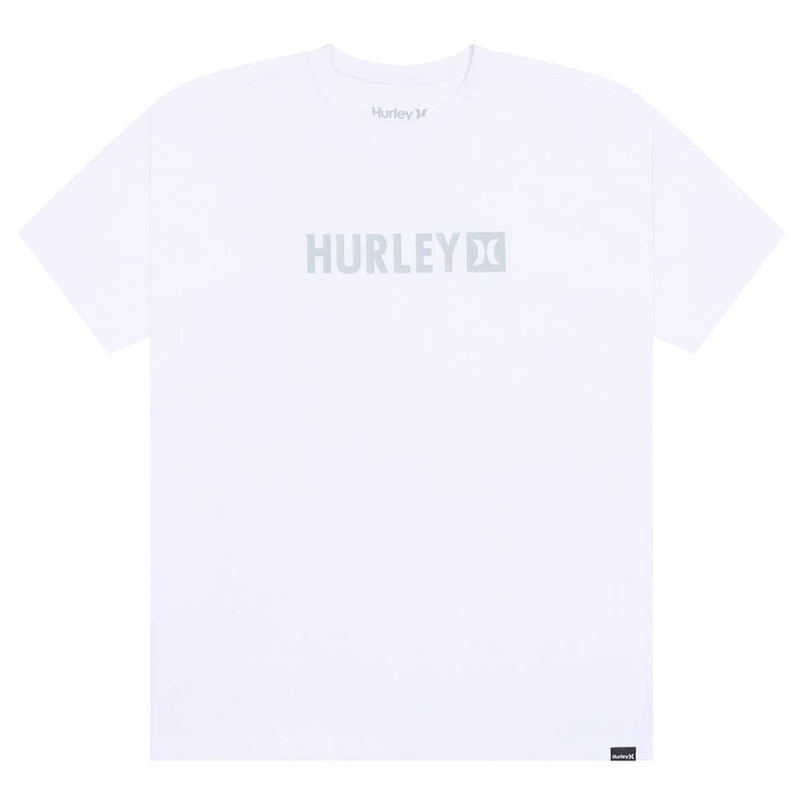 Camiseta Hurley Square SM26 Masculina Branco