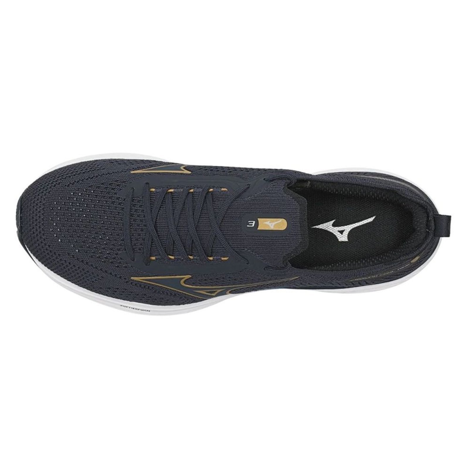 Vista 3 Tênis Running Masculino Mizuno Cool Ride 3 preto Mizuno preto
