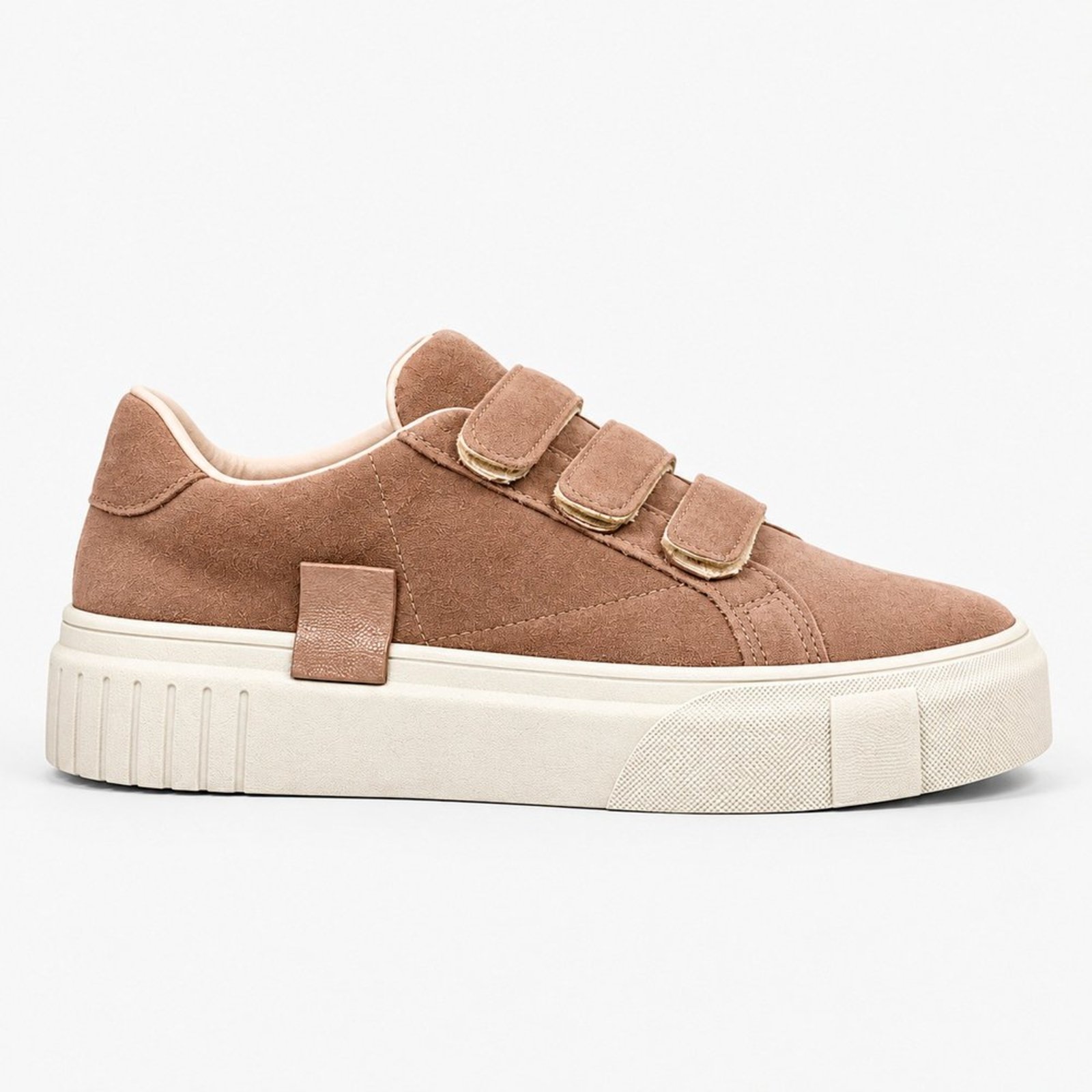 Tênis Zatta Feminino Flatform Mary Nude