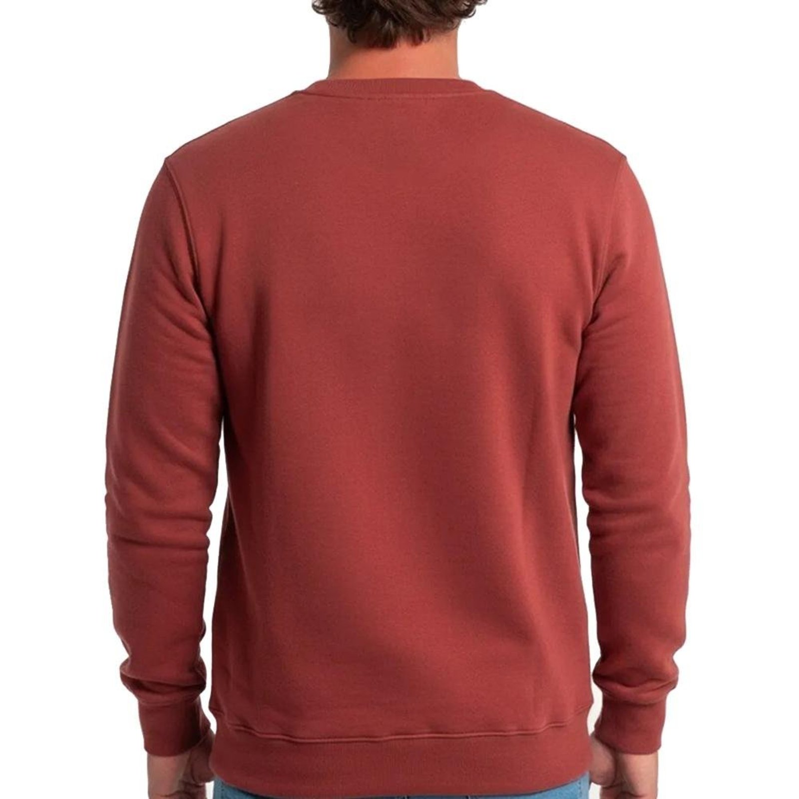 Moletom Quiksilver Careca New Tour PS WT26 Masculino Vinho