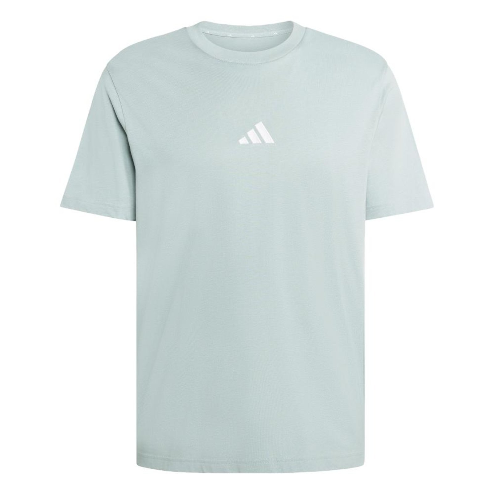Vista 2 Camiseta Essentials de malha simples com logotipo pequeno adidas Sportswear verde adidas Sportswear verde