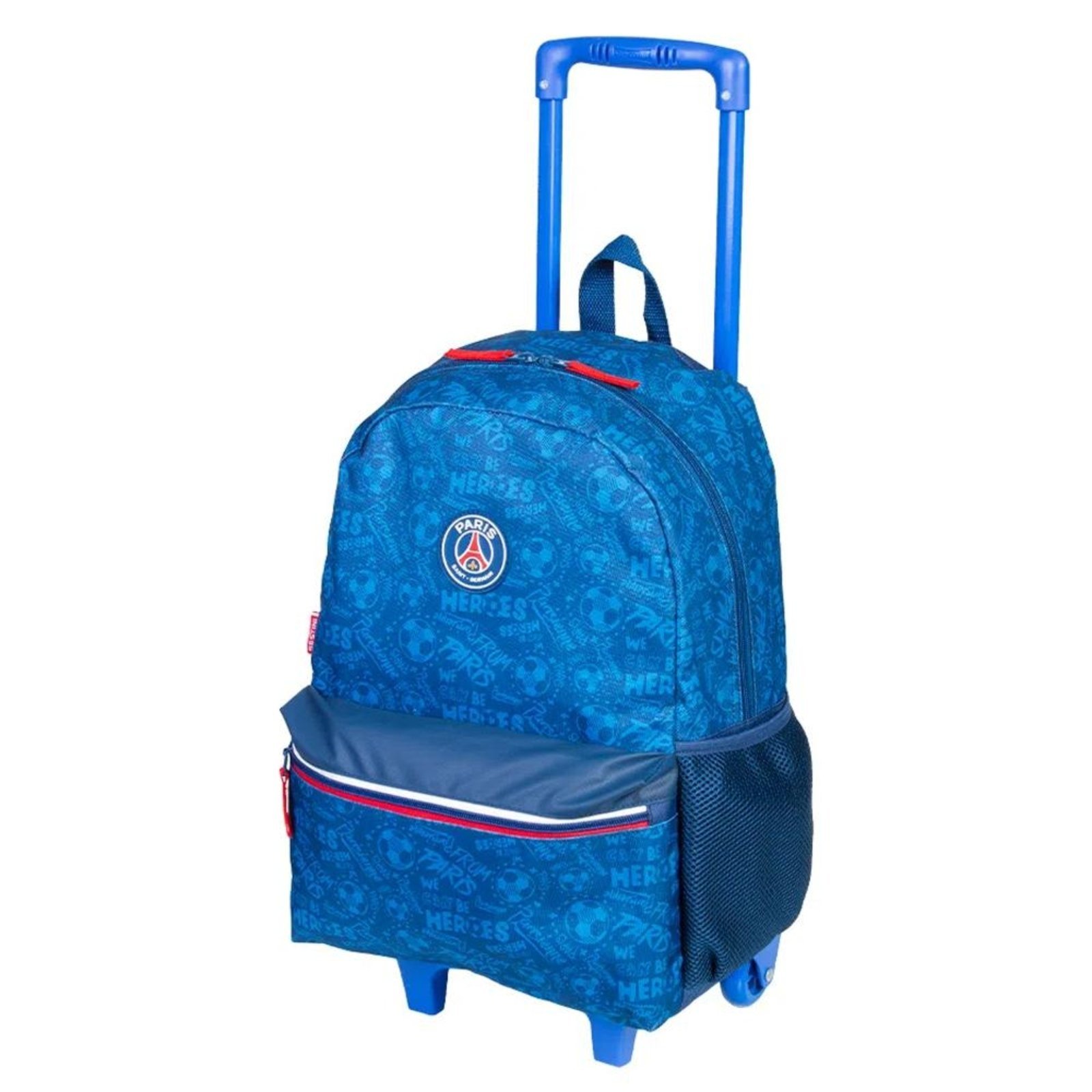 Vista 3 Infantil - Mochila Sestini Com Rodinhas Grande PSG M Plus Colorido incolor Sestini incolor