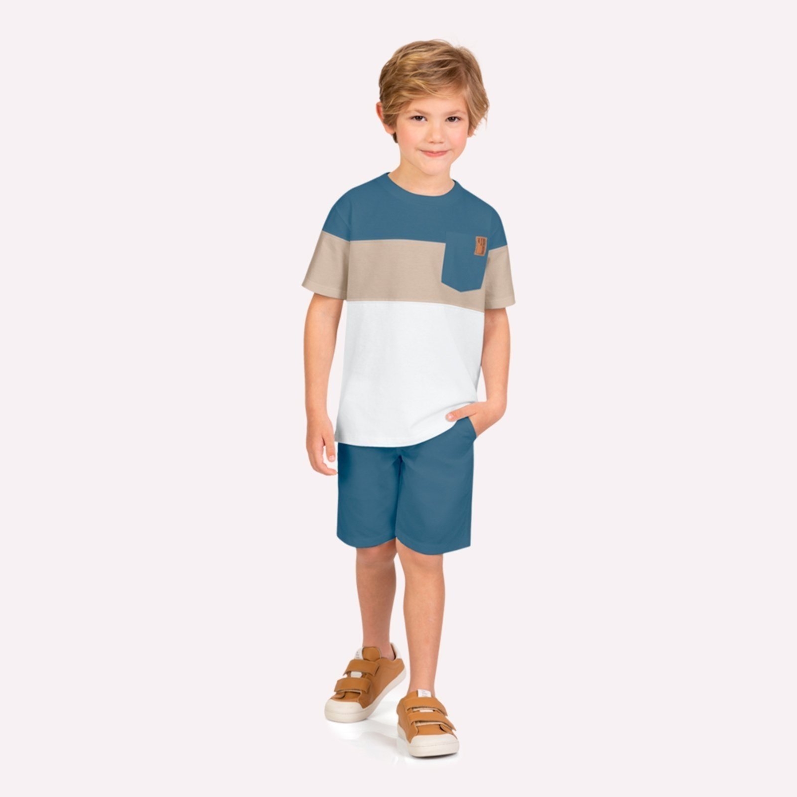 Infantil - Conjunto Menino em Algodão Milon
