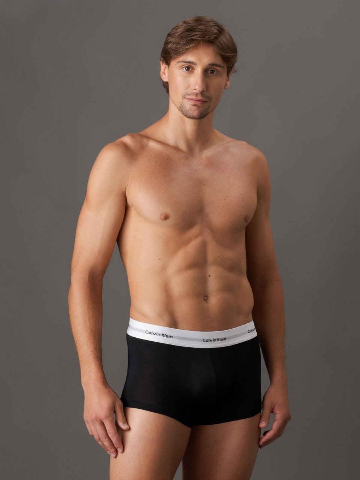 Vista 2 Cueca Trunk Modal Modern Calvin Klein Underwear Calvin Klein Jeans preto Calvin Klein Jeans preto
