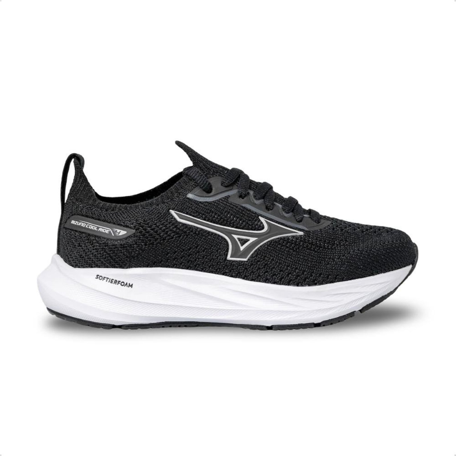 Tênis Mizuno Cool Ride 4 Corrida Junior Preto