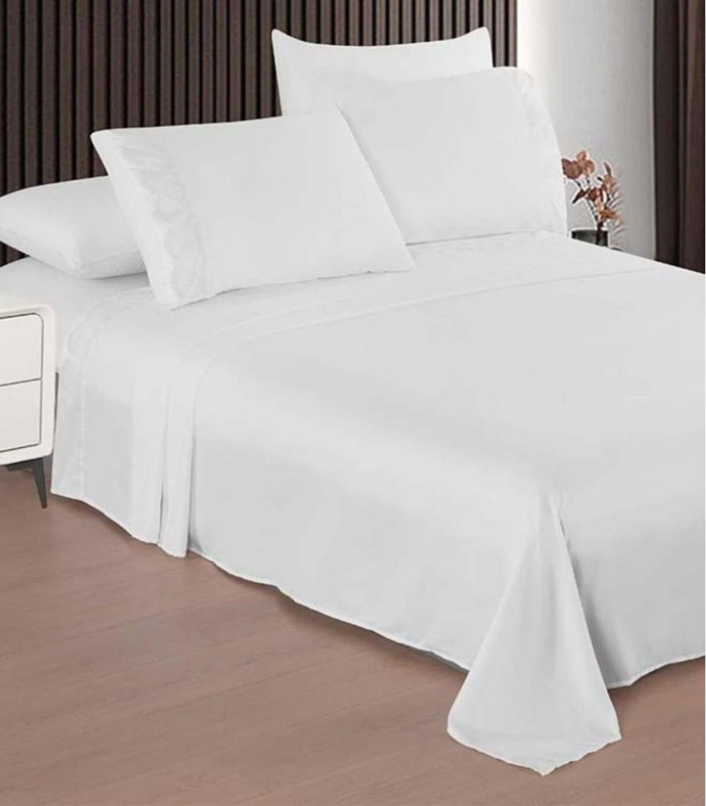 Jogo De Cama Marquesa Bordado Inglês Queen Camesa Branco
