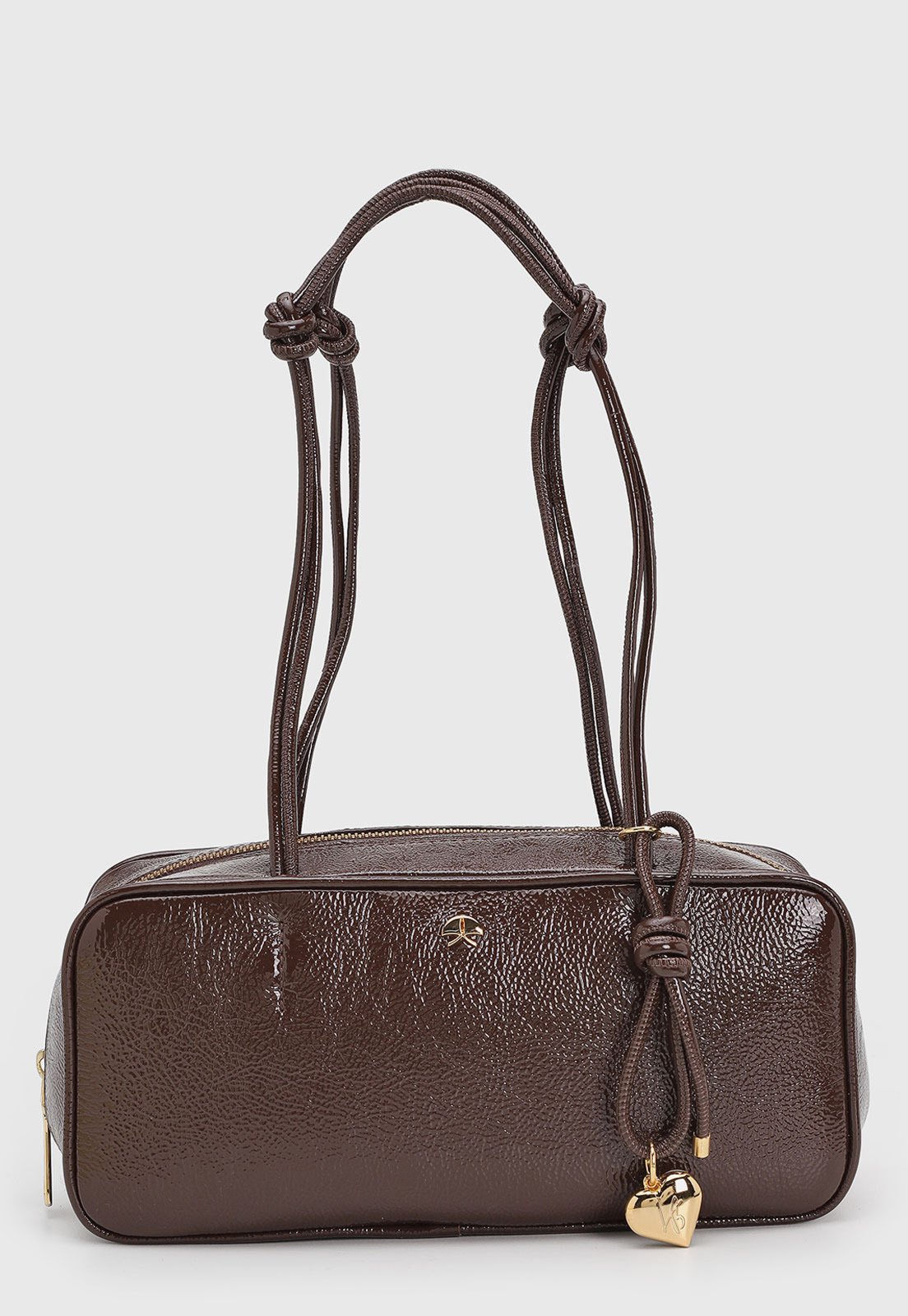 Vista 2 Bolsa Feminina Luiza Barcelos Média caramelo Luiza Barcelos caramelo