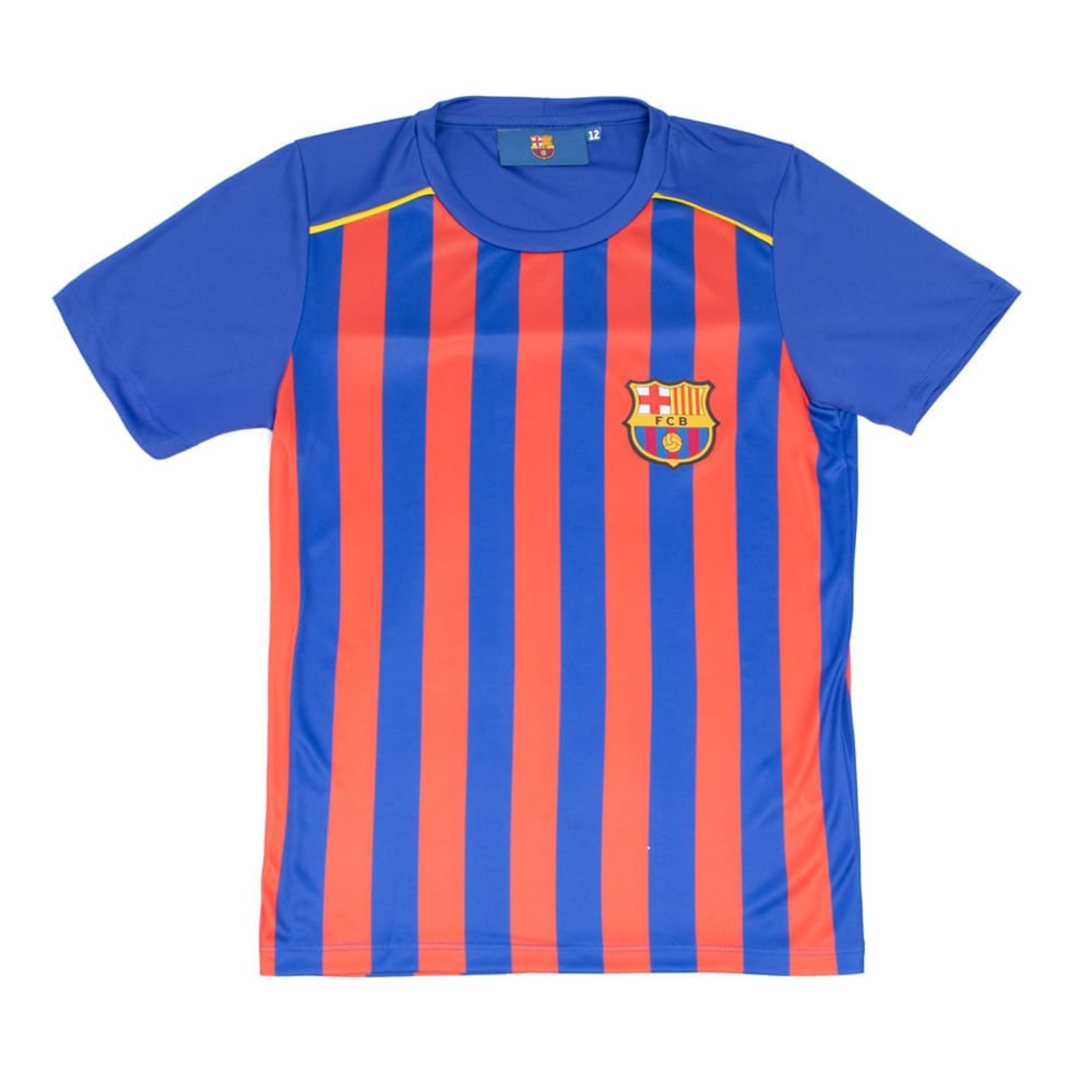 Infantil - Camiseta Balboa Barcelona Azul/Vermelho
