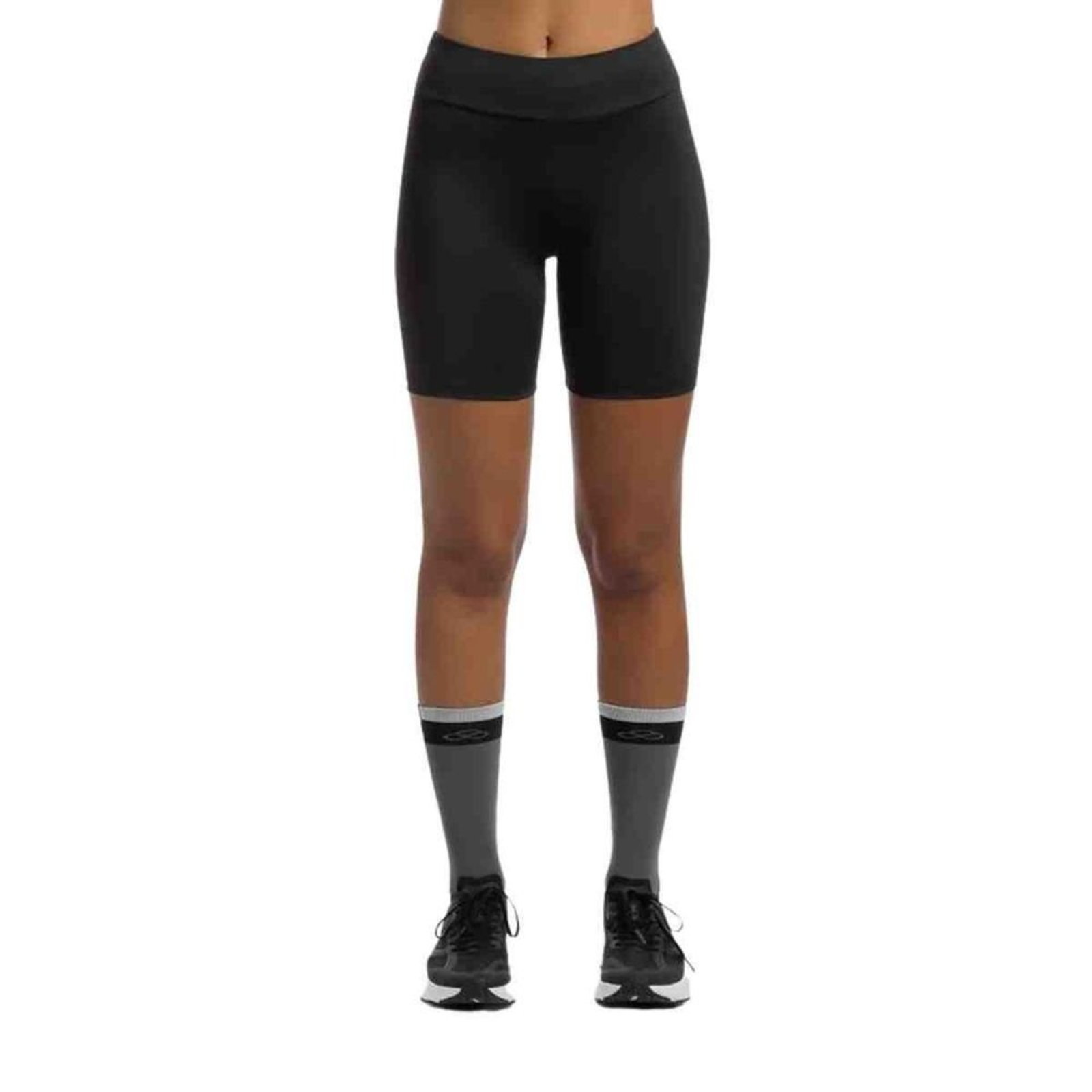 Bermuda Feminina Curta Olympikus Basic 6 Preta