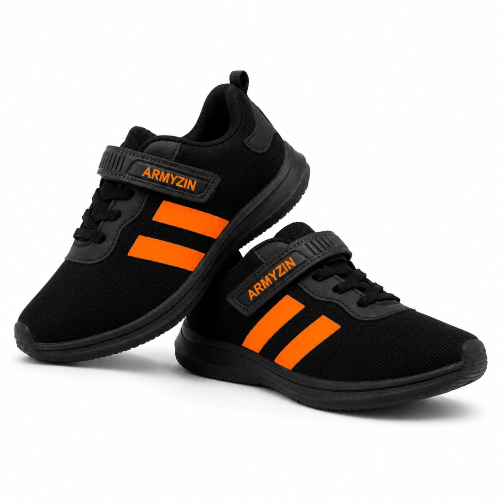 Infantil - Tênis Masculino Leve Confortável Macio Preto Armyz