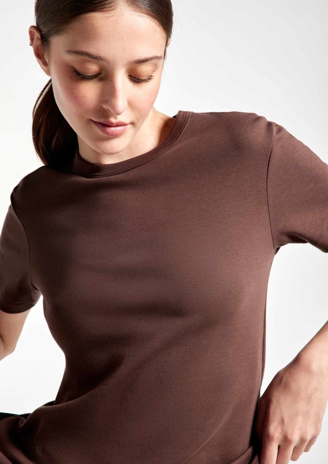 Blusa Feminina Manga Curta Em Malha Hering